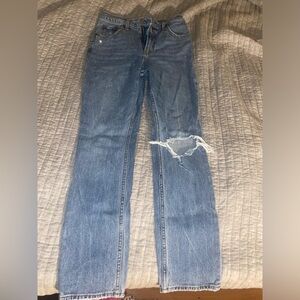 90s Slim Straight Ultra High Rise A&F Jeans Size 2S/26